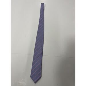 Tattersall London Silk Blue Lavender Pink Silk Tie